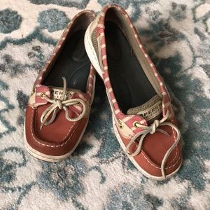 Size 6.5m WOMEN DARK PEACH SPERRY ANGELFISH